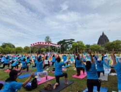 Festival Yoga 2025 di Candi Prambanan, Rayakan Kesehatan dan Ketenangan Jiwa di Tengah Keagungan Warisan Leluhur