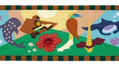 Doodle Google Hari Ini: Peringati Hari Cinta Puspa dan Satwa Nasional
