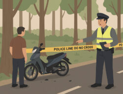 Hilang Konsentrasi, Pelajar 13 Tahun Kehilangan Nyawa di Jalan Sunyi Hutan Jaten Gunungkidul