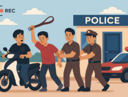 Video Pemotor Ayunkan Gesper di Parangtritis Viral, Polisi Turun Tangan Tangkap Dua Remaja