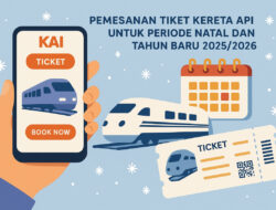 Tiket Kereta Api Libur Natal dan Tahun Baru 2025/2026 Sudah Bisa Dipesan, Ini Jadwal dan Tips Pentingnya!