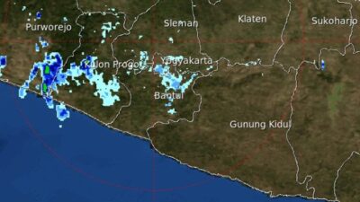 Prakiraan Cuaca DIY Senin, 1 Desember 2025 Didominasi Hujan Ringan, BMKG Imbau Warga Waspada Perubahan Mendadak