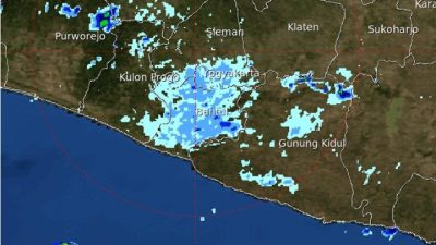 BMKG DIY Minta Warga Waspada: Rabu 10 Desember 2025 Berpotensi Hujan Sedang Disertai Petir dan Angin Kencang