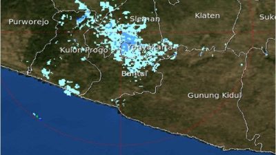 BMKG DIY Kembali Ingatkan Potensi Hujan Deras dan Angin Kencang di Yogyakarta Senin 22 Desember 2025 