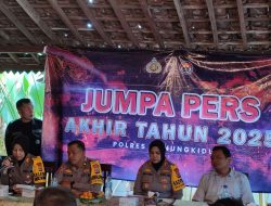 Situasi Kamtibmas Gunungkidul Sepanjang 2025: Kejahatan Seksual Meningkat Tajam, Pembunuhan Nol Kasus