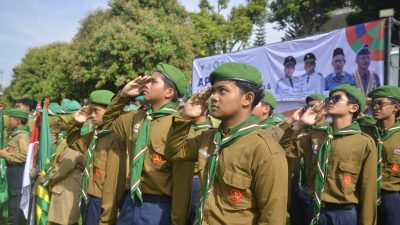 Apel Songsong Milad ke-107 Hizbul Wathan, Hasto Wardoyo Menerima Tanda Kehormatan “Bintang Pembela Tanah Air Gerakan Kepanduan Hizbul Wathan”