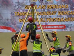 Simulasi Tanggap Darurat Digelar di Mapolda DIY, Perkuat Respons Bencana Lintas Instansi