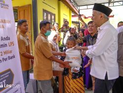 LPS Bantu Pemeriksaan Kesehatan dan Sembako kepada Warga Gayamharjo, Sleman