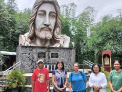 Doa Teduh di Taman Doa Wajah Kerahiman dan Bunda Maria Rosari 