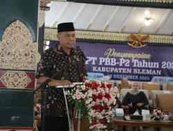 Penyampaian SPPT PBB P2 Kabupaten Sleman, Realisasi Target Mencapai 100,20 Persen