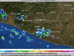 Hujan Ringan Diprediksi Mendominasi Cuaca DIY Rabu 17 Desember, Warga Diminta Waspada Sejak Pagi