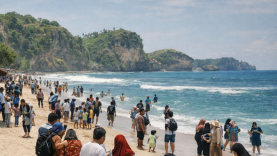 Listrik Kerap Mati Hambat TPR Non Tunai di Gunungkidul, Petugas Berpacu Jaga Layanan Wisata Tetap Lancar