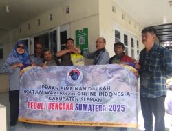 DPD IWOI Sleman Beri Bantuan kepada Mahasiswa Aceh Di Yogyakarta