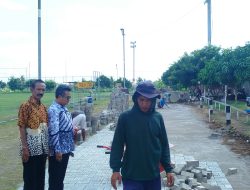 Pembangunan Jogging Track Lapangan Sidomoyo Rampung Sesuai Target, Faktanya Begini