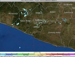 Waspada! Hujan Sedang Disertai Petir dan Angin Kencang Mengintai Yogyakarta Sepanjang Jumat