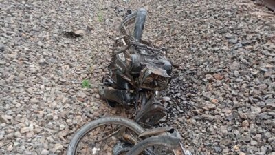 Sepeda Motor Mbah Kakung Tertemper Kereta Api Bengawan di Kulon Progo, Korban Selamat dari Maut