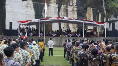 Apel Hari Desa Nasional 2026 di Tebing Breksi, Sri Sultan Tekankan Peran Kalurahan dalam Pelayanan Inklusif Berbasis Budaya dan Integritas