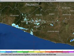 BMKG DIY Keluarkan Peringatan Dini Cuaca Ekstrem Selasa, Hujan Lebat Berpotensi Disertai Petir dan Angin Kencang
