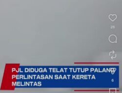 Viral Video Kepanikan Penumpang Kereta Api di Sleman, Palang Pintu Perlintasan Telat Menutup saat Kereta Hampir Melintas