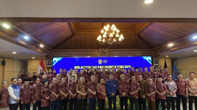 Pelantikan Pengurus PWI DIY 2025–2030, Hudono: Pelantikan Terasa Sangat Istimewa