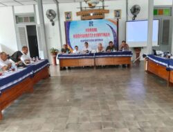 Koordinasi Pimpinan Kapanewon Berbah Mitigasi Gempa Megatrans