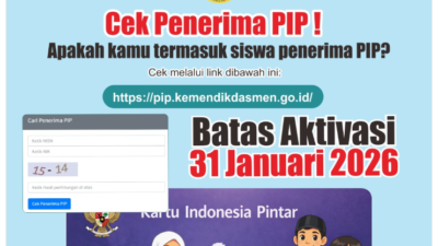 Pastikan Aktivasi Rekening PIP 2026, Ikuti Caranya agar Dapat Bantuan