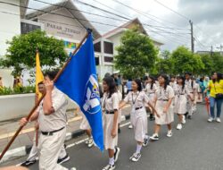 Peresmian Pasar Terban Meriah, SMP BOPKRI 3 Yogyakarta Turut Berpartisipasi Aktif dalam Kirab