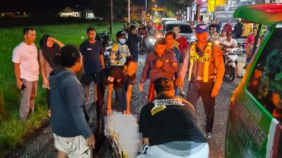 Dua Motor Adu Banteng di Jalur Alternatif Bantul-Gunungkidul, Enam Orang Luka-Luka Terjungkal ke Aspal