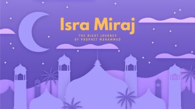 Desain Poster Isra Miraj 2026 Lengkap Link Download Gratis, Bikin Status WA