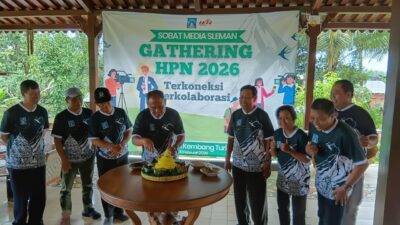 Peringatan HPN 2026, Harda Kiswaya: Sobat Media Sleman Menjadi Sedulur Saklawase