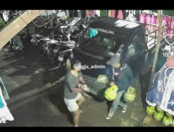 Terekam CCTV Bolak-balik Ambil Tabung Gas 3 Kg di Mantrijeron, Dua Pemuda Diamankan Polisi