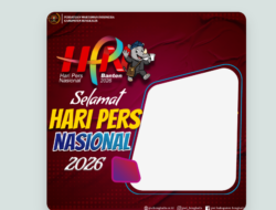15 Twibbon Hari Pers Nasional 2026, Unggah di WA, IG hingga Telegram