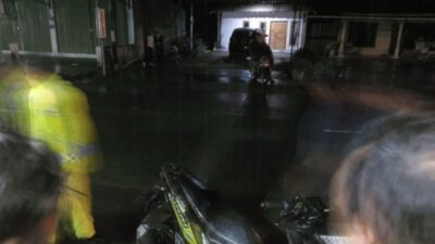 Senggol Motor di Depan, Honda Vario Hilang Kendali Tabrak Pedagang Soto di Jalan Parangtritis Bantul