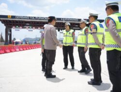 Wakapolda DIY Cek Kesiapan Gerbang Tol Purwomartani Jelang Fungsional Arus Mudik