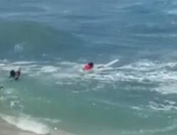 Ombak Besar Pantai Drini Gulung Dua Wisatawan, Detik-Detik Dramatis Penyelamatan di Pesisir Gunungkidul