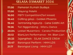 Hari Ini Perhelatan Terakhir PBTY XXI, Bertepatan dengan Cap Go Meh