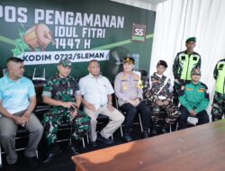Bupati Sleman dan Forkopimda Pantau Kesiapan Pos Pengamanan Mudik Lebaran 2026