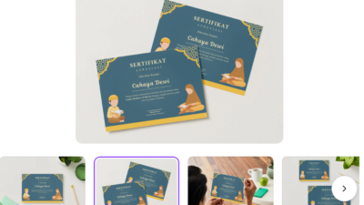 Link Desain Sertifikat Pesantren Kilat 2026, Template Gratis Siap Pakai