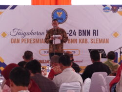 BNNK Sleman Gelar Tasyakuran HUT ke-24 BNN RI dan Resmikan Kantor Baru
