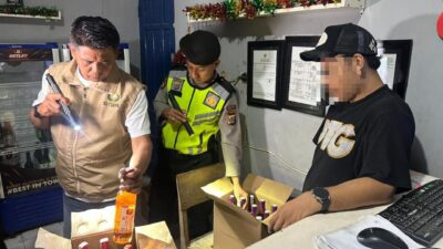 Razia Tengah Malam di Bantul: Polisi Bongkar Peredaran Miras Ilegal, Puluhan Botol Diamankan dari Outlet Tersembunyi