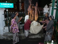 Warga Kampung Gamelan Lor Resmikan Patung Abdidalem Gamel sebagai Ikon Wisata nJeron Benteng Kraton Jogja