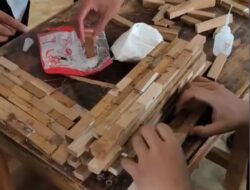 Inovasi Kreatif Mahasiswa PLK UNY, Ubah Limbah Kayu Jadi Kotak Tisu