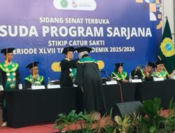 STIKIP Catur Sakti Cetak Sejarah dalam Pendidikan, Wisuda Lulusan Perdana Jalur RPL