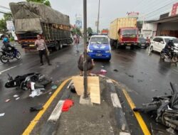 Kecelakaan Maut di Jalan Jogja–Solo Km 13 Kalasan Sleman: Satu Pengendara Tewas, Libatkan Fortuner dan Dua Motor
