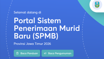 Link dan Jadwal SPMB Jatim 2026 SMA SMK, Ikuti Tahapan Pendaftaran Online