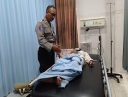 Pengendara Honda Supra X Terperosok ke Parit di Jalur Alternatif Jogja–Wonosari