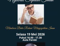 Membaca Buku Rohani Menyegarkan Iman 