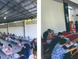 Lomba Mewarnai dan Adzan Empat Perumahan di GMJR, Guwosari, Pajangan, Bantul