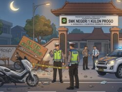 Tawuran Remaja di Pengasih Berujung Kecelakaan, 7 Anak Muda Diamankan