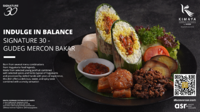 Rayakan Tiga Dekade Ascott, Kimaya Sudirman Yogyakarta by Harris Rilis Promo Gudeg Mercon Bakar